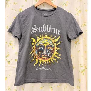 Sublime Long Beach California T Shirt Summer Beach Vacation Small‎